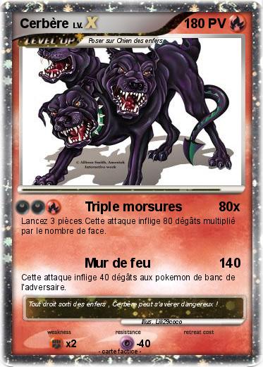 Pokemon Cerbère