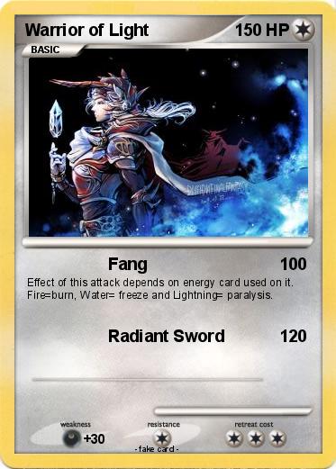 Pokemon Warrior of Light