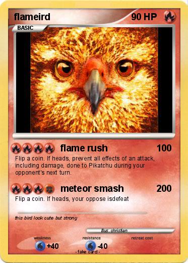 Pokemon flameird