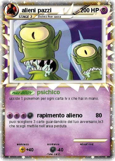 Pokemon alieni pazzi