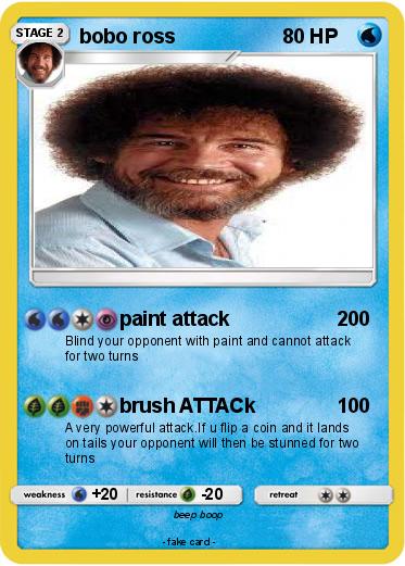 Pokemon bobo ross