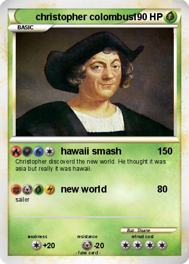 Pokemon christopher colombus