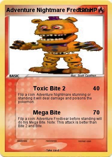 Pokemon Adventure Nightmare Fredbear