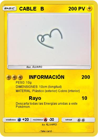 Pokemon CABLE   B