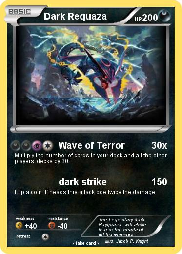 Pokemon Dark Requaza