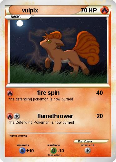 Pokemon vulpix