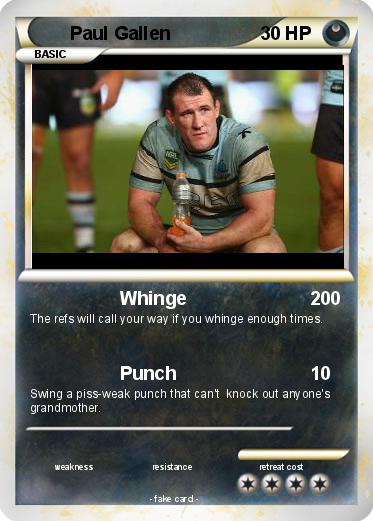 Pokemon Paul Gallen