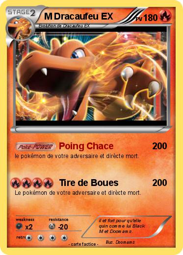 Pokemon M Dracaufeu EX