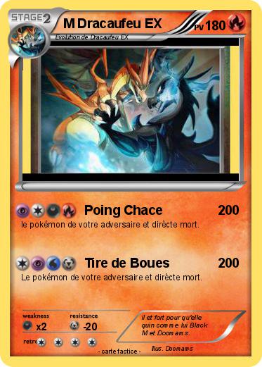 Pokemon M Dracaufeu EX