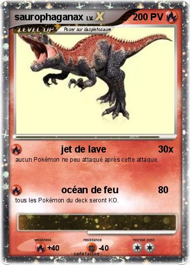 Pokemon saurophaganax
