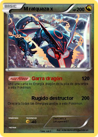 Pokemon M ratquaza x