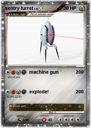 Pokemon sentry turret