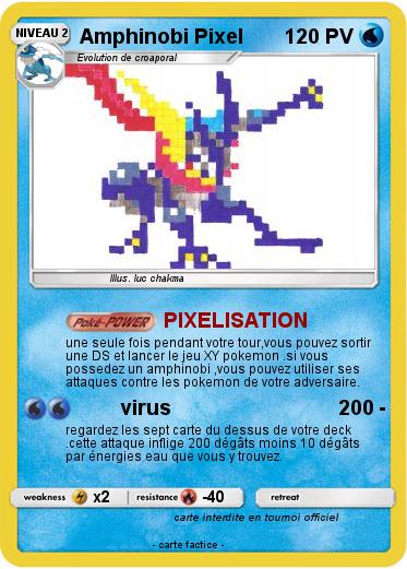 Pokemon Amphinobi Pixel