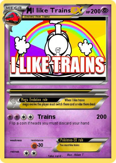 Pokemon I like Trains