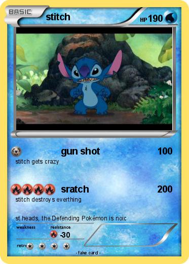 Pokemon stitch