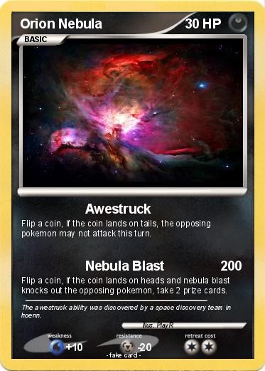 Pokemon Orion Nebula
