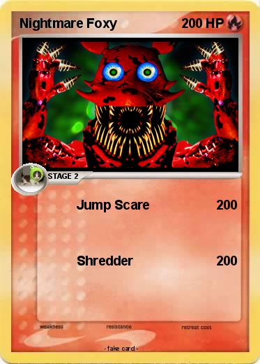Pokemon Nightmare Foxy