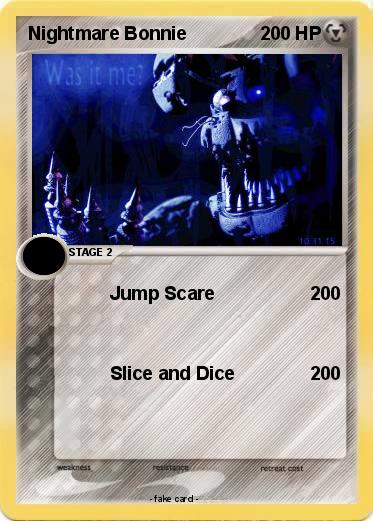 Pokemon Nightmare Bonnie