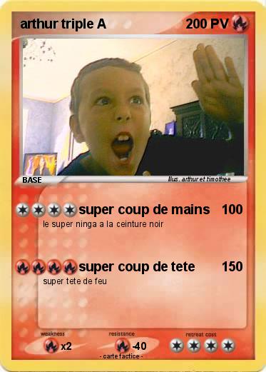 Pokemon arthur triple A