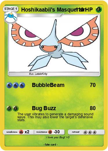Pokemon Hoshikaabii's Masquerain
