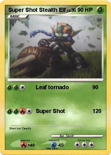 Pokemon Super Shot Stealth Elf