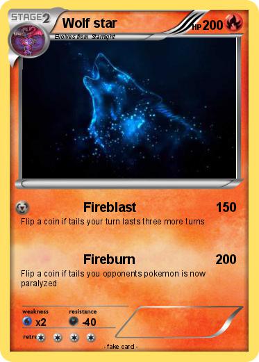 Pokemon Wolf star