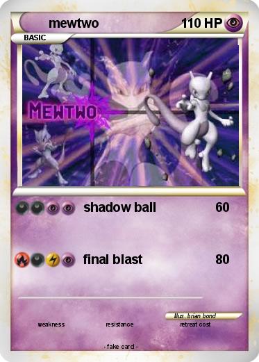Pokemon mewtwo
