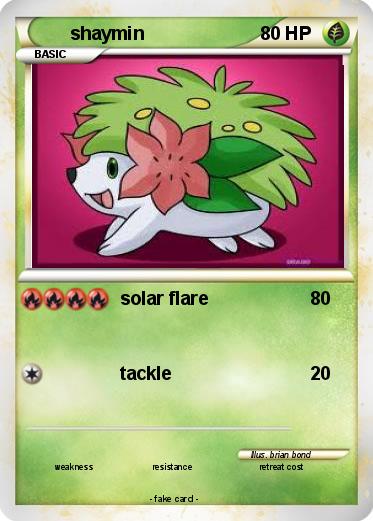 Pokemon shaymin