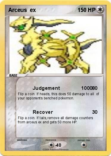 Pokemon Arceus  ex