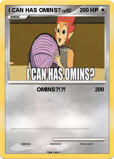 Pokemon I CAN HAS OMINS?