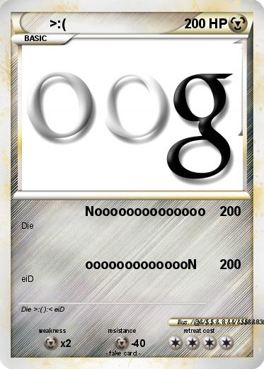Pokemon >:(