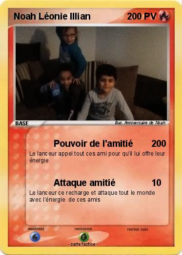 Pokemon Noah Léonie Illian