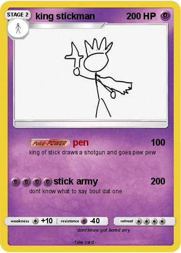 Pokemon king stickman