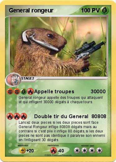 Pokemon General rongeur