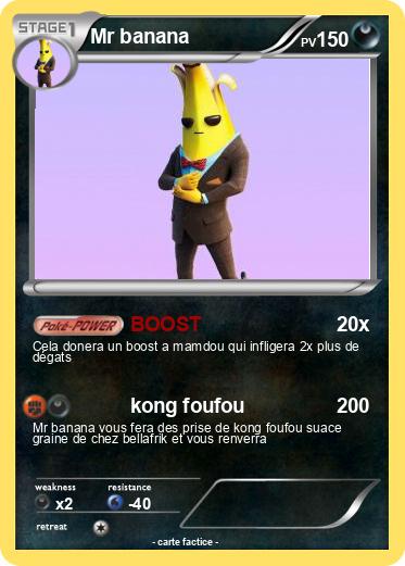 Pokemon Mr banana