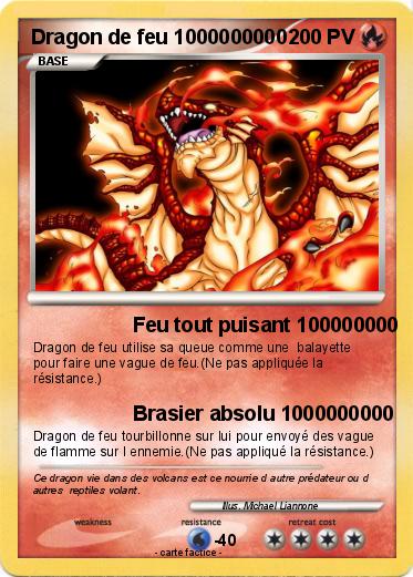 Pokemon Dragon de feu 1000000000
