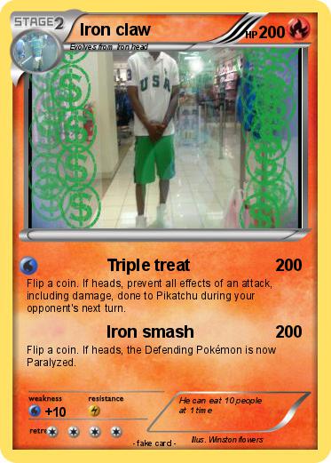 Pokemon Iron claw