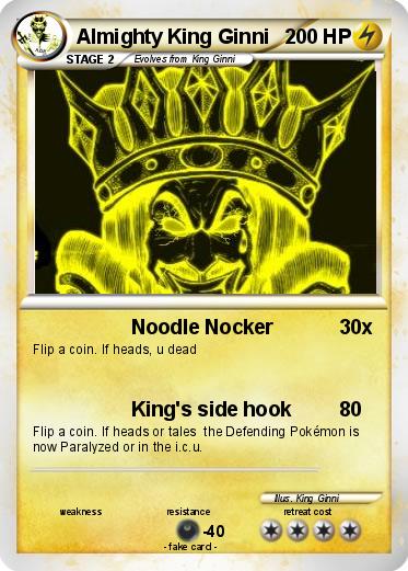 Pokemon Almighty King Ginni