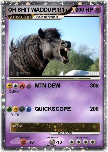 Pokemon OH SHIT WADDUP!1!1
