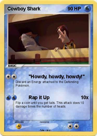 Pokemon Cowboy Shark