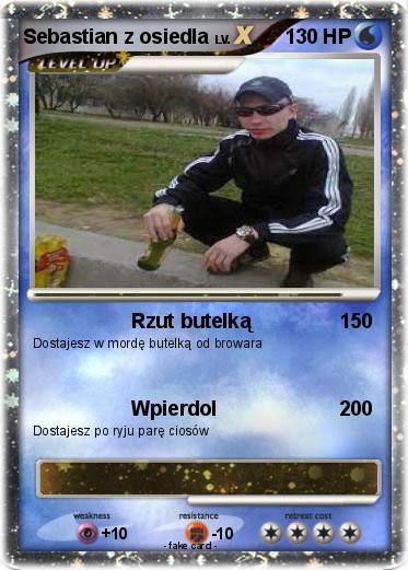Pokemon Sebastian z osiedla