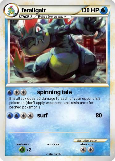 Pokemon feraligatr