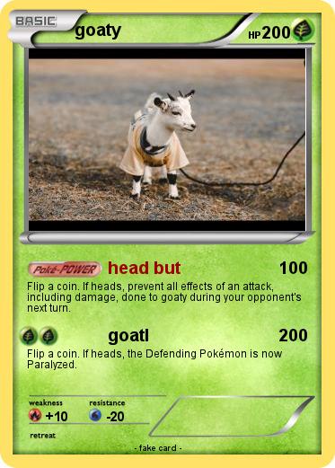 Pokemon goaty