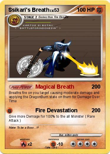 Pokemon Ssikari's Breath