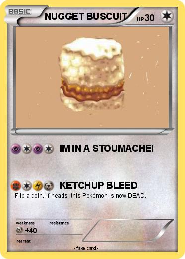 Pokemon NUGGET BUSCUIT