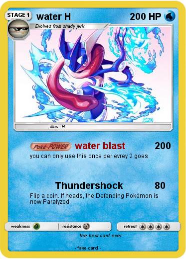 Pokemon water H