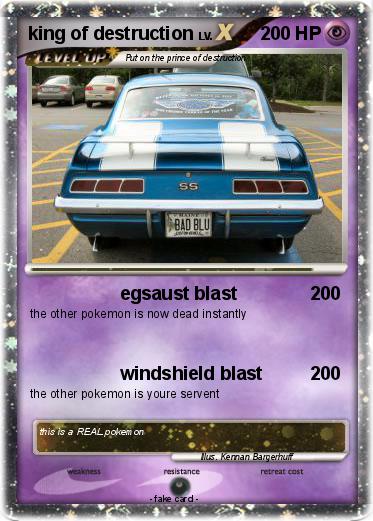 Pokemon king of destruction