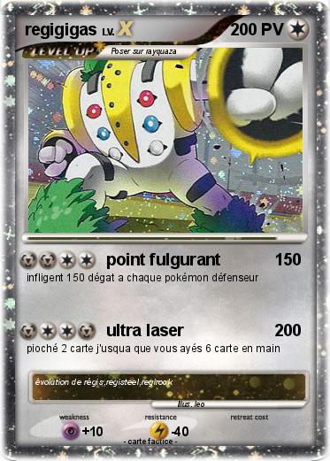 Pokemon regigigas