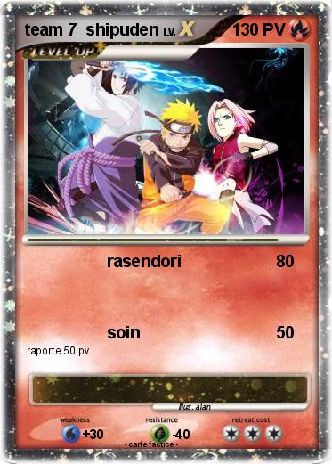 Pokemon team 7  shipuden