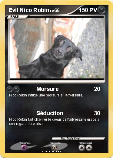 Pokemon Evil Nico Robin